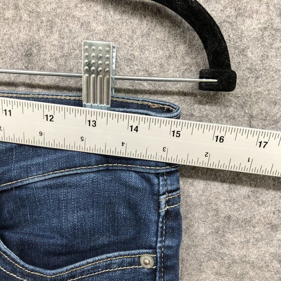 Lucky Brand Stella Skinny Jean Womens 6 / 28 Blue Low Rise Lightweight Stretch - Picture 8 of 13